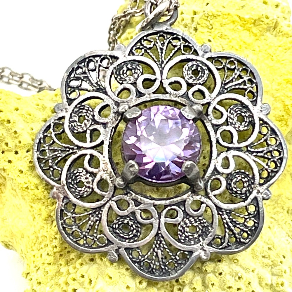 Sterling Color Change Necklace